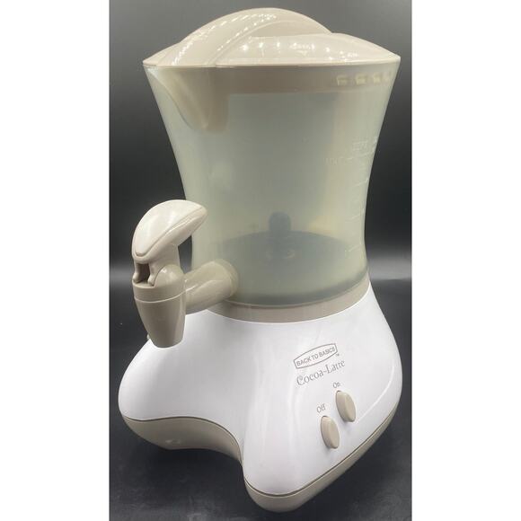 Back to Basics COCOA-LATTE Hot Chocolate Drink Maker CM300W w/ Manual NEW - Picture 2 of 5